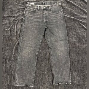 Gap 90’s loose black washed denim